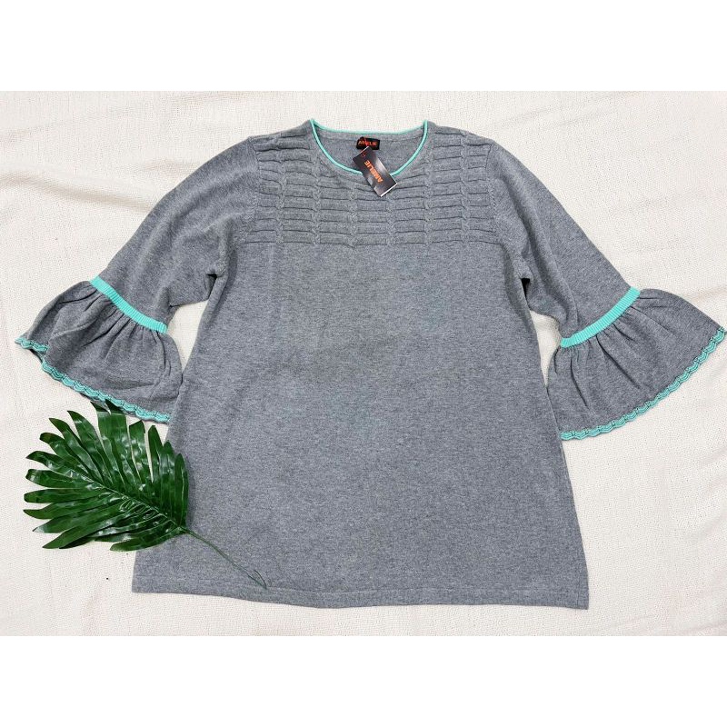 Ameli* bell sleeve blouse [4 warna]