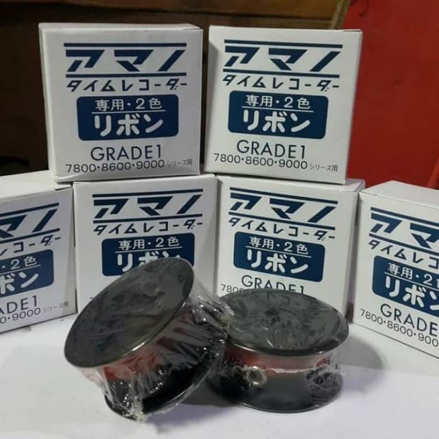 Pita Absensi Amano EX-9000/7800/8000 Merk Grade 1