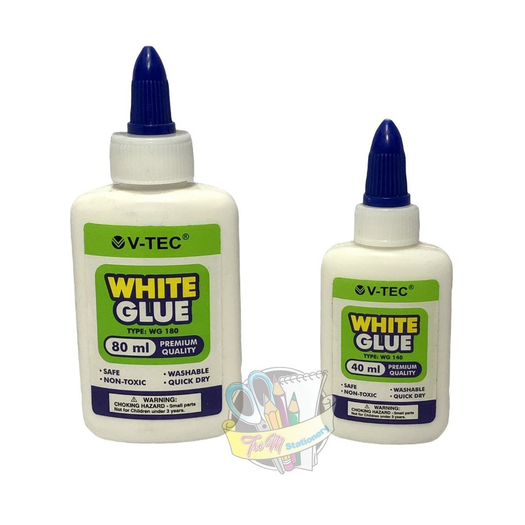 

V-TEC WHITE GLUE 40ml & 80ml