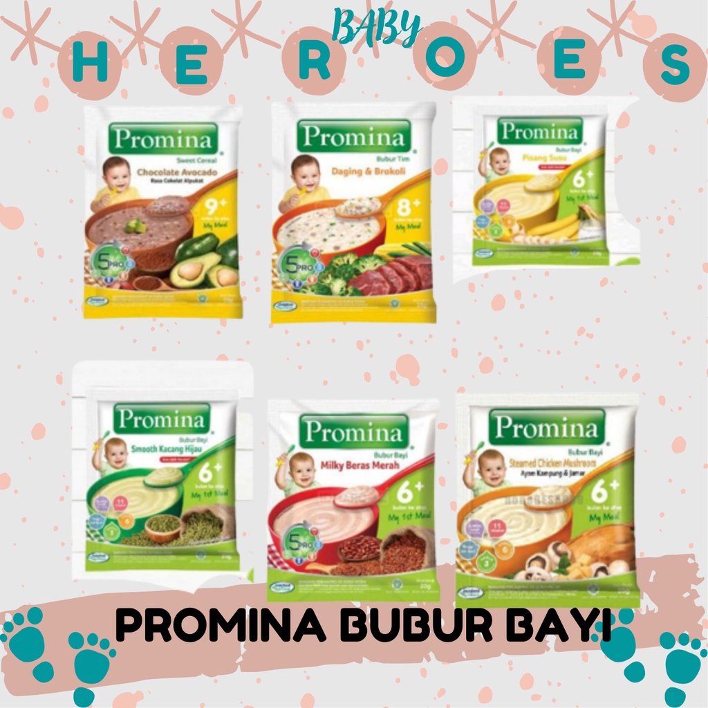 Promina Bubur Bayi 6+ SACHET 20 GR x 1PCS