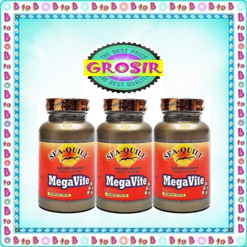 Sea Quill Megavite - SeaQuill Megavite - 15706 Megavite - Multi Vitamin - Vitamin
