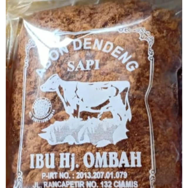 

abon sapi (dengan bawang goreng) ibu hj ombah