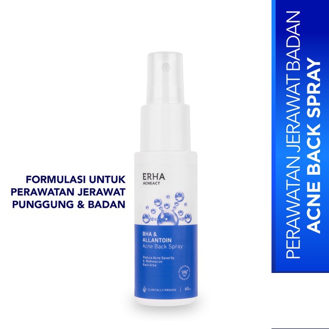 Erha21 Acne Back Spray Obat Jerawat Punggung