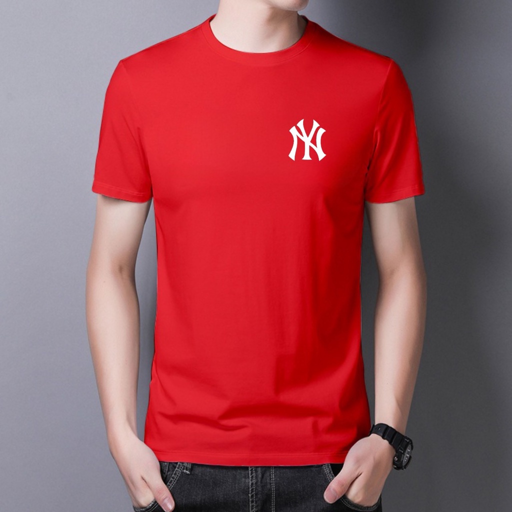 9SEVEN-BAJU KAOS NY || KAOS DISTRO UNISEX || ATASAN LENGAN PENDEK TERLARIS