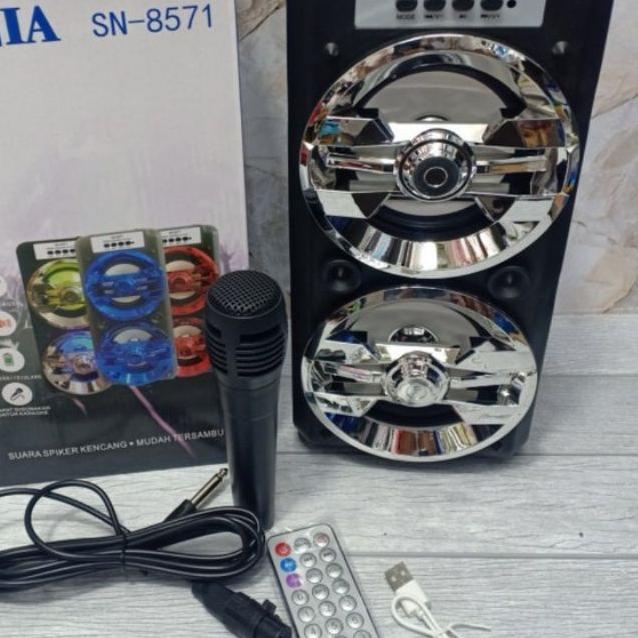♣ Speaker Bluetooth Portable SX 3006/Sonia 8571/Sonia 6589/Sx 2006 Free Mic Karaoke X-Bass ❅