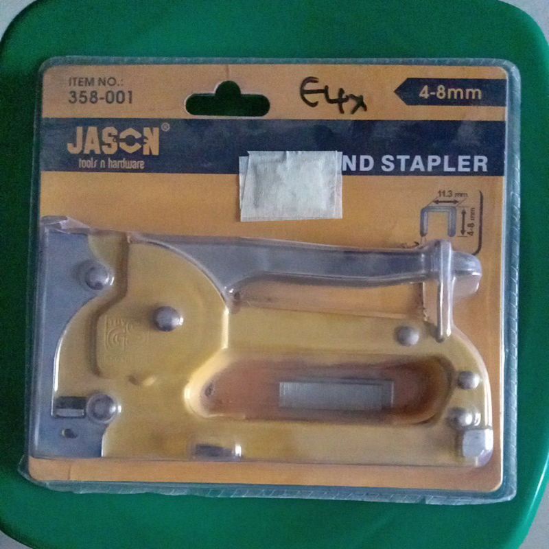 

HAND STAPLER/STAPLER TEMBAK 4-8MM