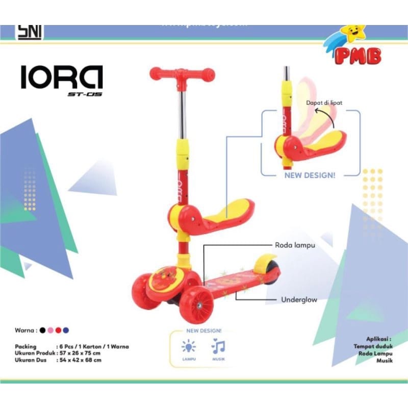 PMB IORA ST05 Scooter - Scooter Anak