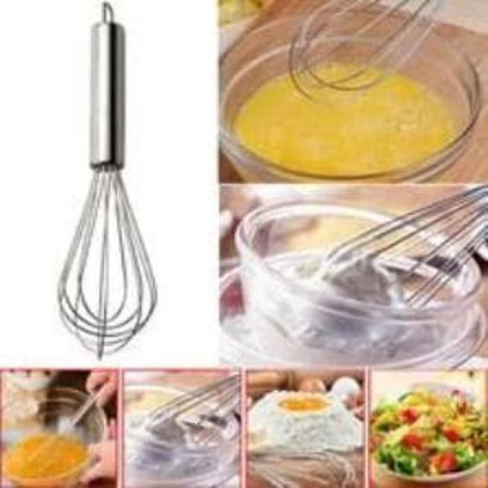 Kocokan Telur Telor Medium 25cm Stainless Steel