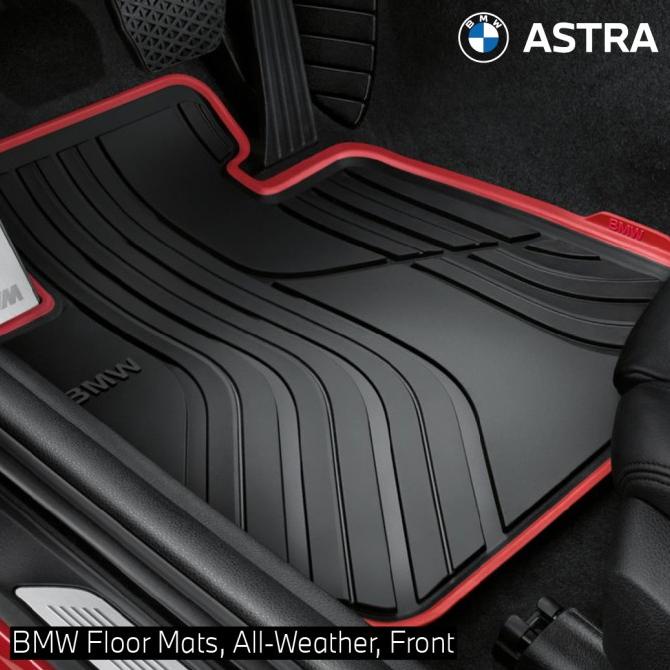 BMW Genuine All-Weather Rubber Front Car Floor Mats Sport F30/F31