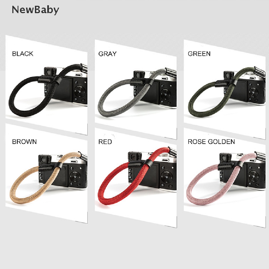 Strap Pergelangan Tangan Paracord Nilon Handmade Untuk Kamera Digital Bayi