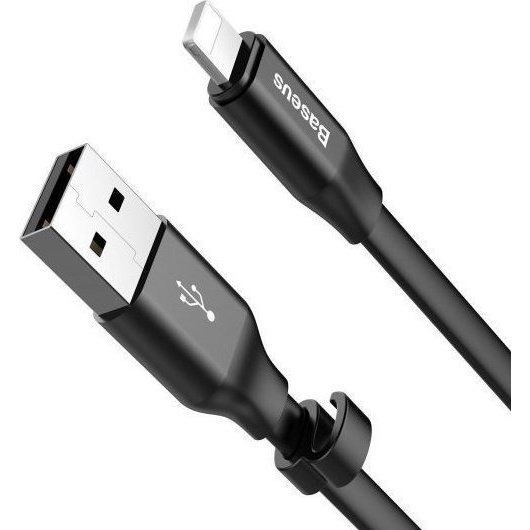 Baseus Nimble Series Kabel Charger Lightning 2A 23 CM - Black