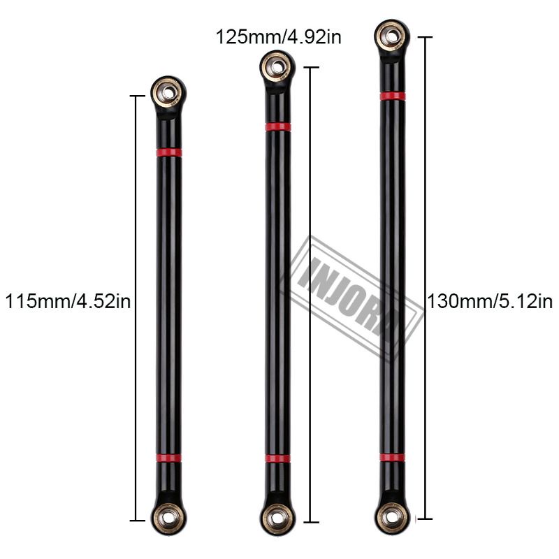 metal linkrod link RC 1/10 wb 313mm RC axial scx10 rgt austar injora