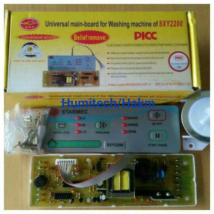 Modul Pcb/Universal Main-Board Mesin Cuci Sxy-2200