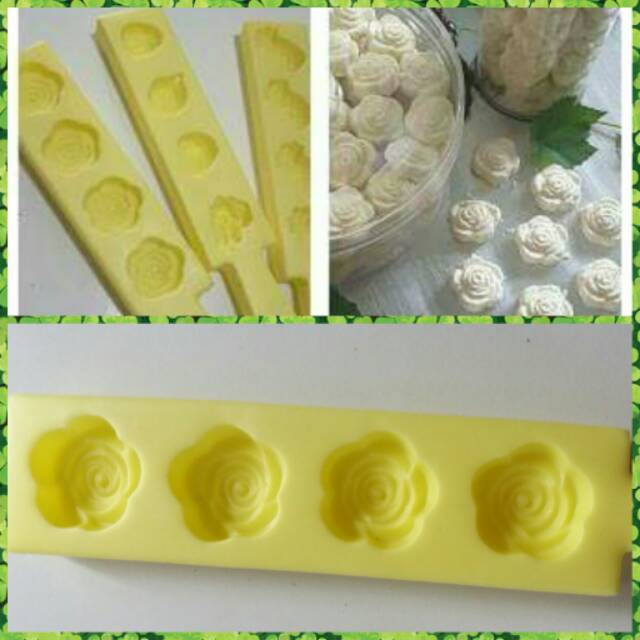 Cetakan Kue Kering nastar kue bangkit Sagon bentuk Mawar