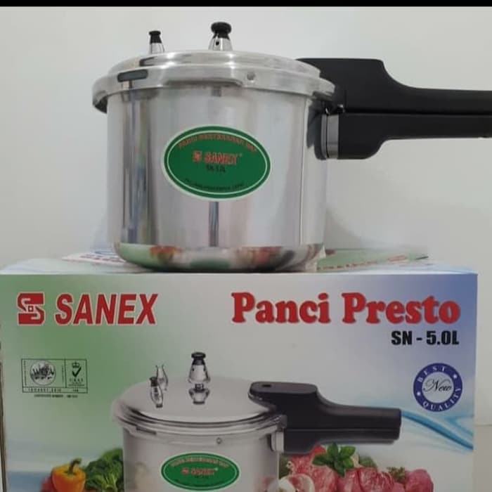 Panci Presto Sanex SN 5.0 L Kapasitas 5 liter Murah dan Berkualitas