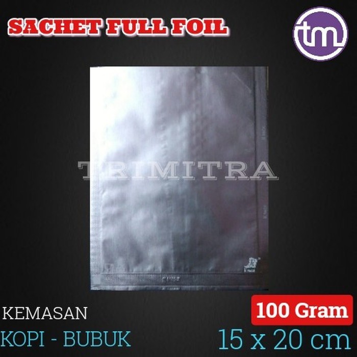 SACHET FULL ALU FOIL SILVER 100 gram