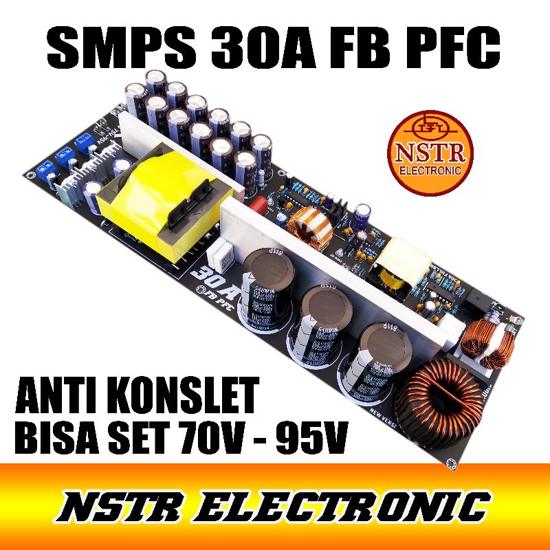 smps fullbridge pfc 30A 3.6kva out bisa di naik turunkan