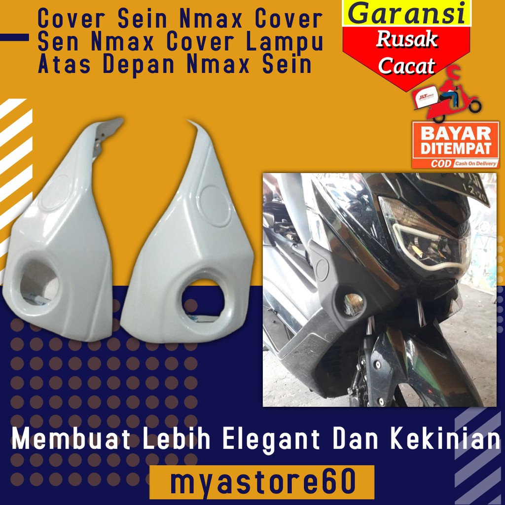 Cover Tutup Sein Nmax Cover Sen Nmax Cover Lampu Atas Depan Aksesoris Variasi Yamaha Nmax Sein