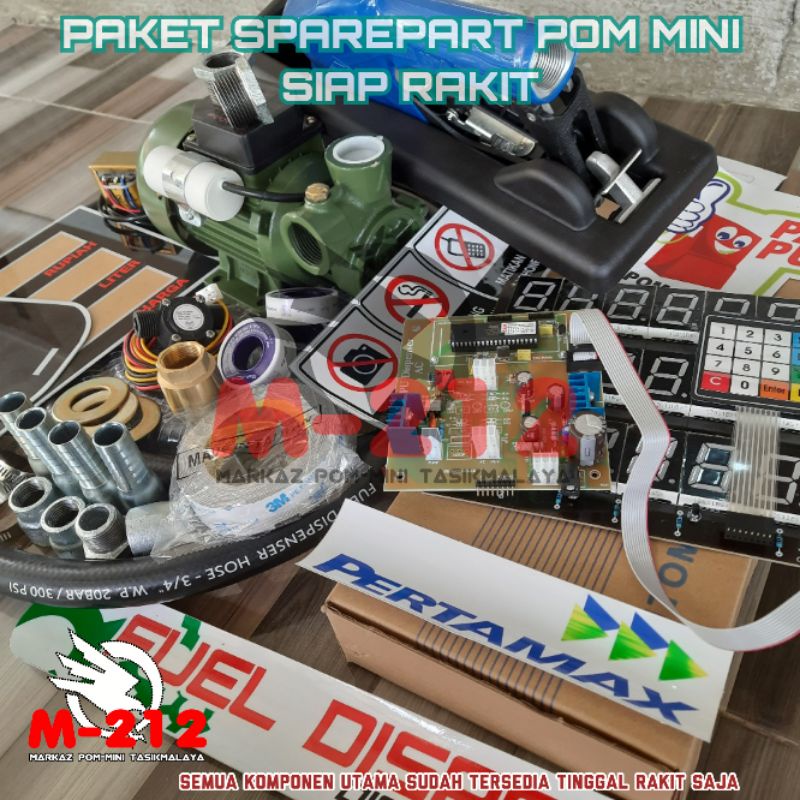PAKET SPAREPART POM MINI PERTAMINI TINGGAL RAKIT