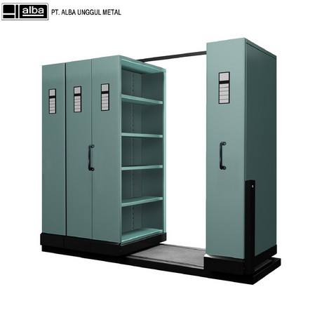 ALBA MF-4-22 Mobile File Mekanik 20 Compartment