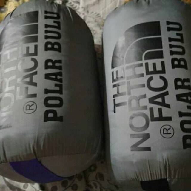 Sleeping bag The North Face / TNF polar bulu Super Extra Tebal / Kantung Tidur untuk Camping Hangat