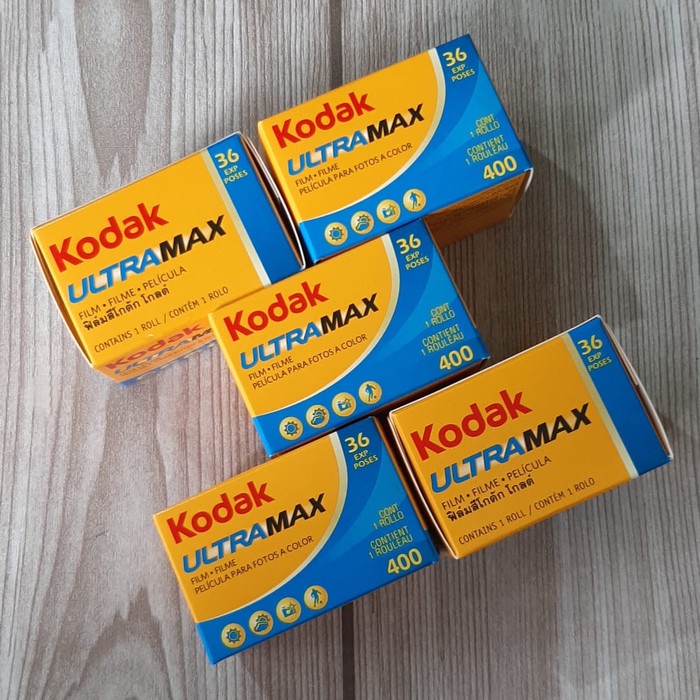 Jual Kodak Ultramax Asa 400 Roll Film Kamera Analog 35Mm Indonesia|Shopee  Indonesia