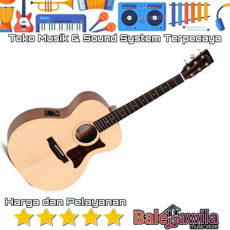 Guitar Accoustic Gitar Akustik Elektrik Sigma GME GM E Ori