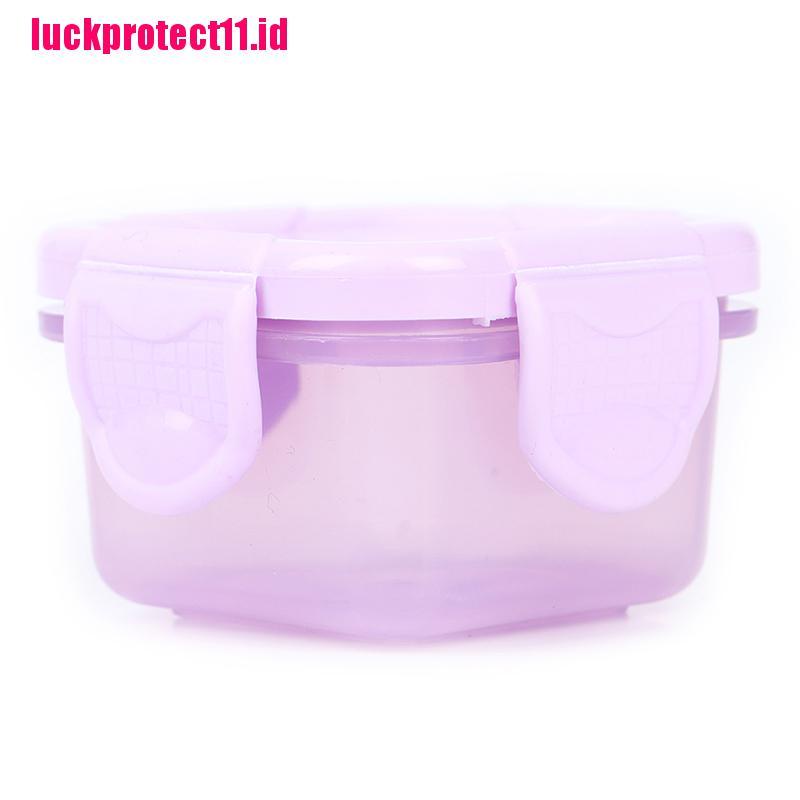 【LUCK11】5pcs 60ml Portable Baby Food Storage Freezer Containers Jam Box Home Storage Box