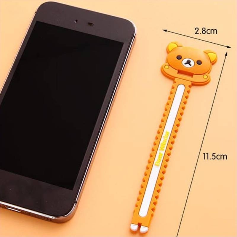 [Multifunction PVC Cable Strap Ties] [Creative Cute Cartoon Headphone Winder Hub ][Reusable Cable Winder Clip Suitable for Home, Office Cables Line Organize] [Cable Line Management Tools]