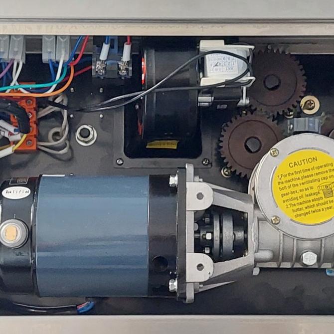 Mesin Sealer Plastik Continuous Band Sealer Type Frb 770-I Body Pain