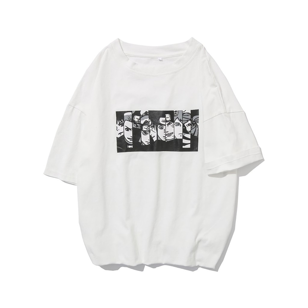 Tshirt Oversized Akatsuki Organisation Streetwear Anime