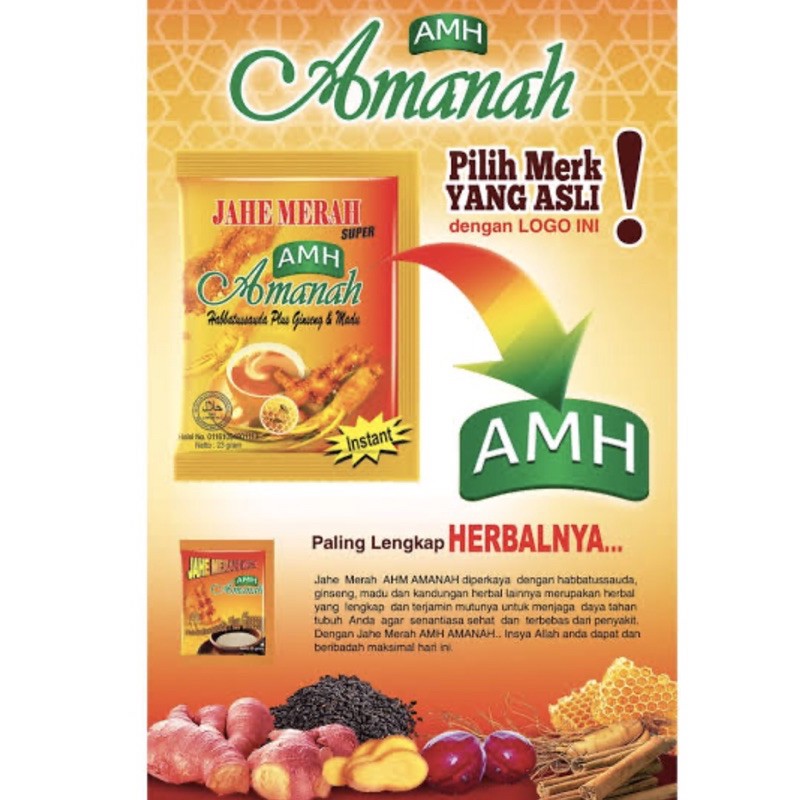 

Jahe Merah AMH
