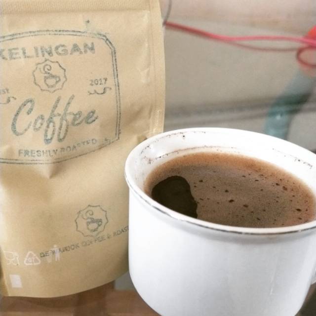 

Kopi Kelingan, kopi aseli plus gula aren, kopi siap seduh 20g