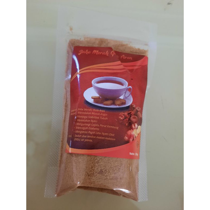 

jahe merah gula aren 200 gr ...