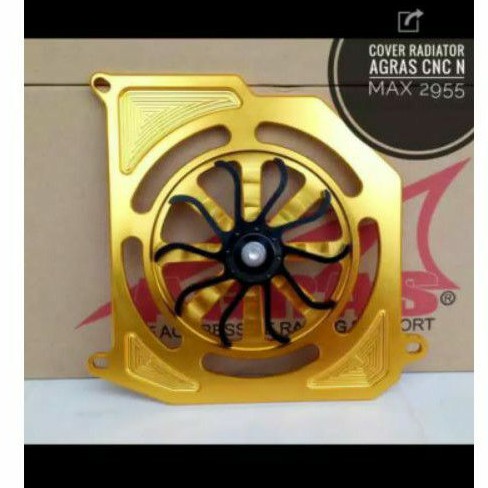 cover radiator nmax aerox kipas full cnc