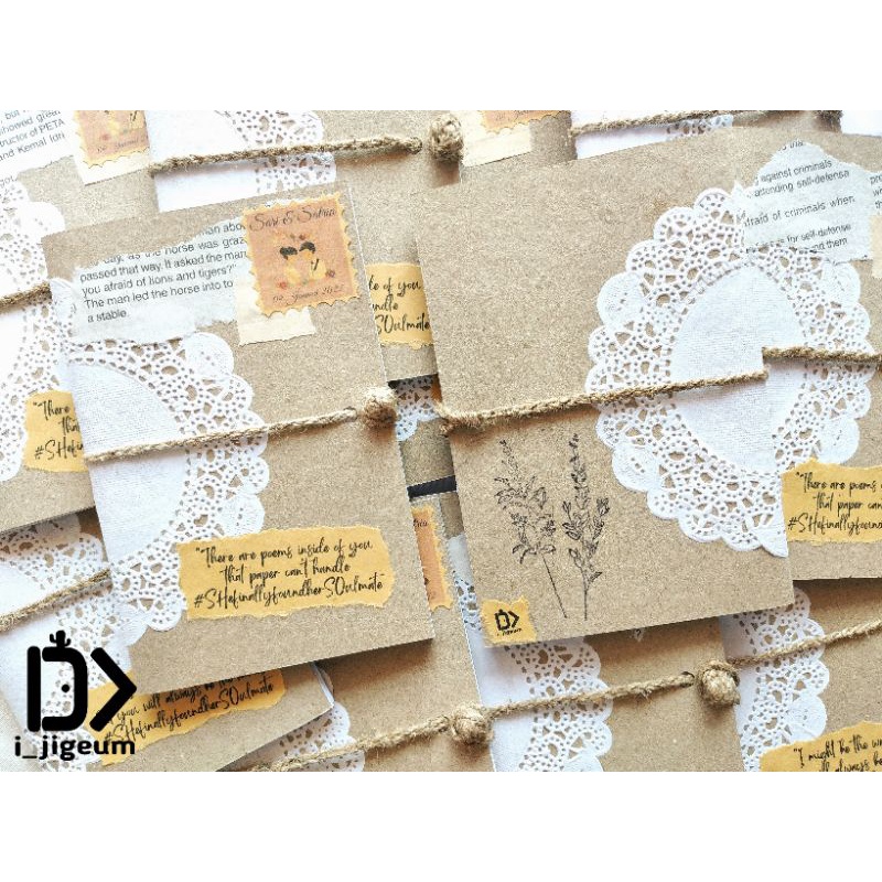 

Souvenir Pesta | Kenang-kenagan | Journal Medium Notebook Aesthetic Vintage