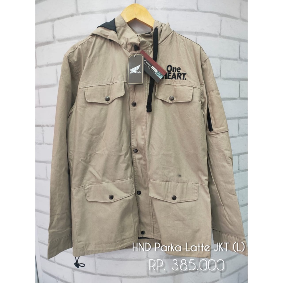 Parka Latte Jacket - Honda Apparel