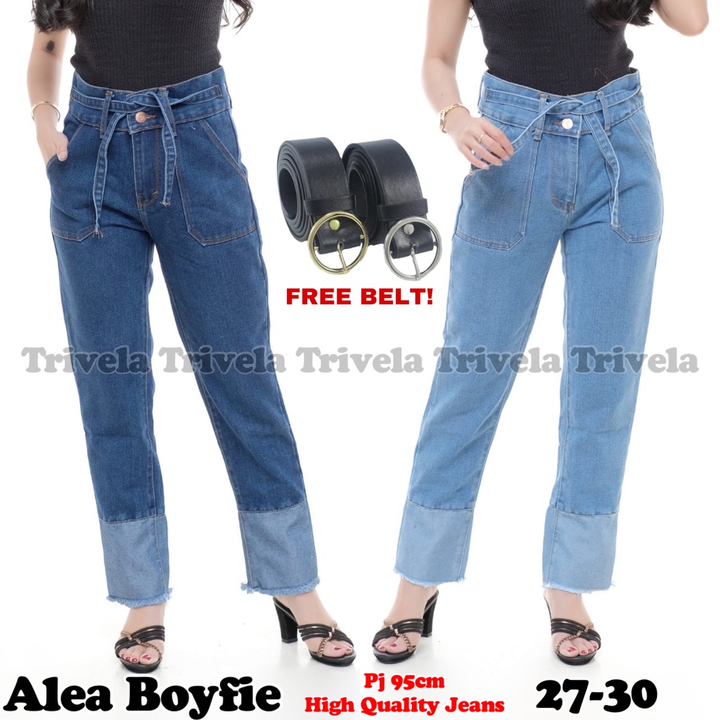 Alea Boyfriend Jeans Wanita