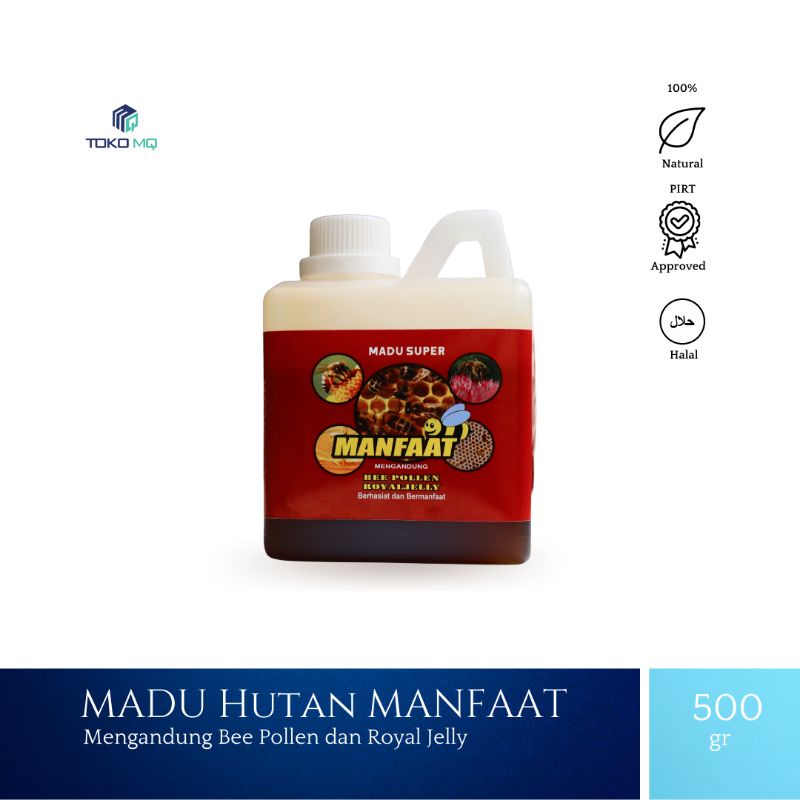 

Toko MQ-Madu Hutan Madu Manfaat 500 gram Madu