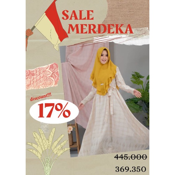 Ready stok nuray doby aden hijab gamis terbaru aden gamis lebaran dress simpel kekinian promo