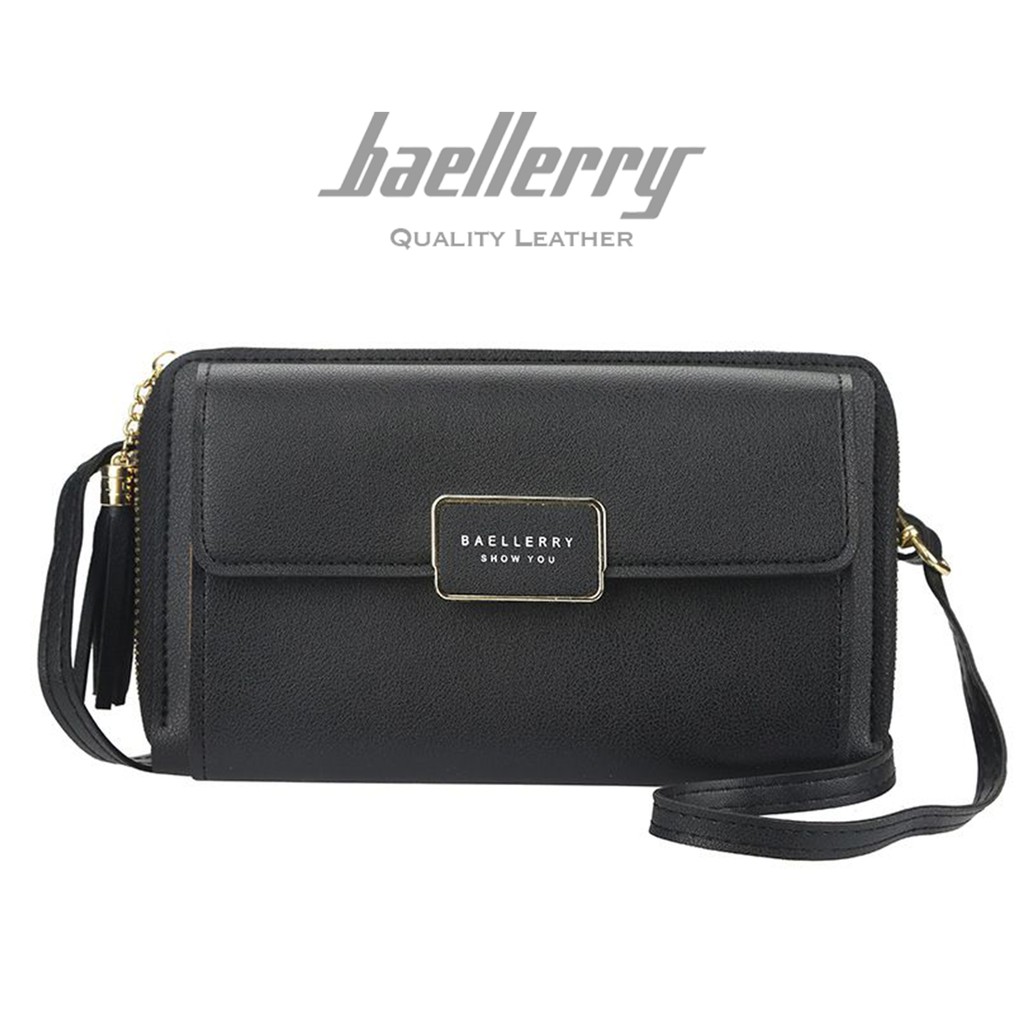 BAELLERRY N0101 Tas Selempang Wanita Bahan Kulit PU Leather Premium WATCHKITE WKOS