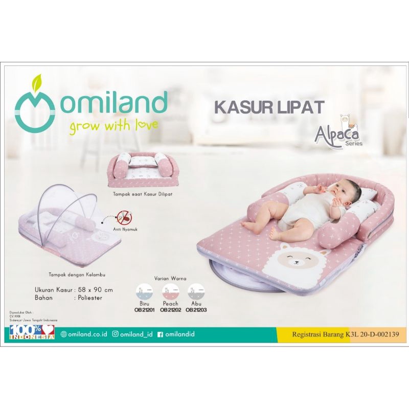 Omiland Kasur Lipat | Alpaca Series