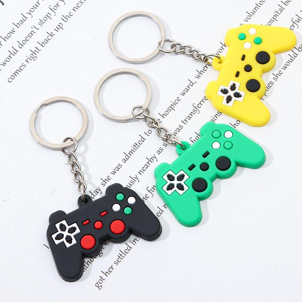 R-flower Video Game Controller Gantungan Kunci Hadiah Charms Nikmat Video Game Keychain