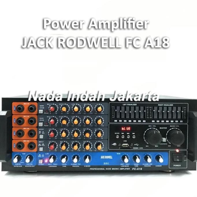 Power Ampli JACK RODWELL FC 18 - Amplifier FC A18 .