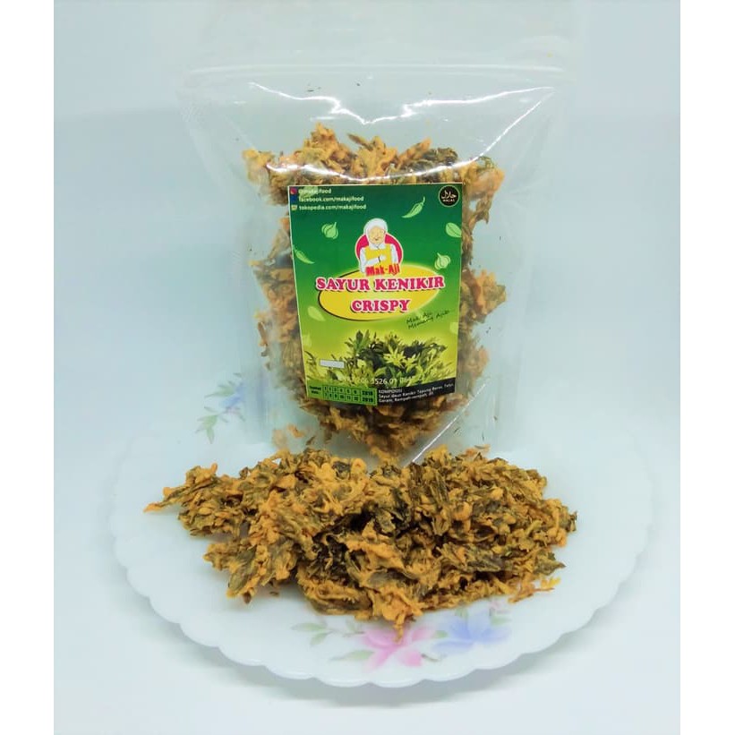 

SAYUR KENIKIR CRISPY , SAYUR KENIKIR, PEYEK KENIKIR, PEYEK KENIKIR CRISPY