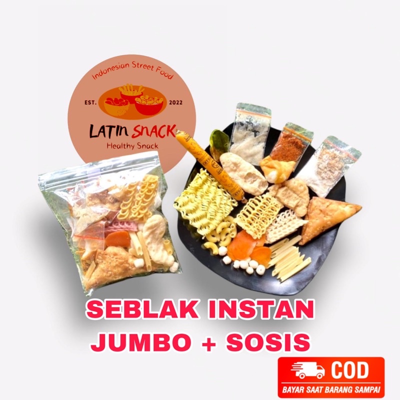 

SEBLAK / SEBLAK INSTAN / SEBLAK JUMBO SOSIS / SEBLAK PEDES