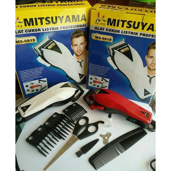 Alat Cukur Rambut Alat Cukur Profesional Mitsuyama MS 5019 original