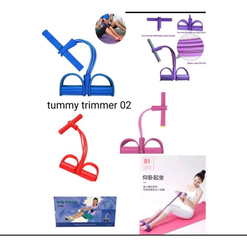 Tummy Trimmer karet body trimmer alat pengecil perut berkualitas