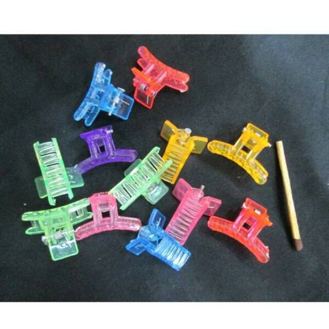  Jepit  rambut  poni letter T mini isi 12 pcs Shopee  Indonesia