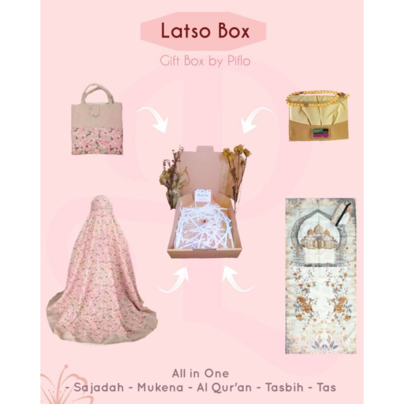 

Gift Box Latso ( Alat Sholat Wanita/)